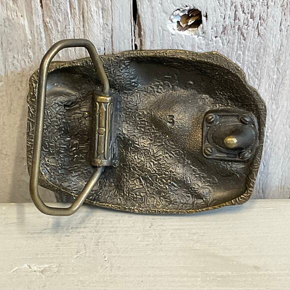 BASS Bassmaster Belt Buckle Bass Anglers Sportsman Society Retro Fishing - Picture 4 of 5